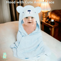 Sunnozy Hooded Baby Towels - Bear Hugs