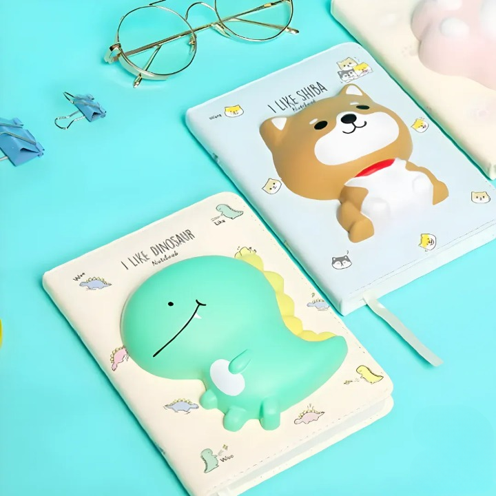 3D Squishy Animal Diary