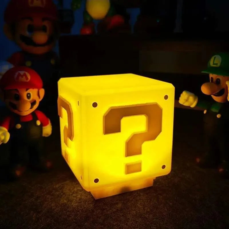 Super Mario Block Lamp - Bear Hugs