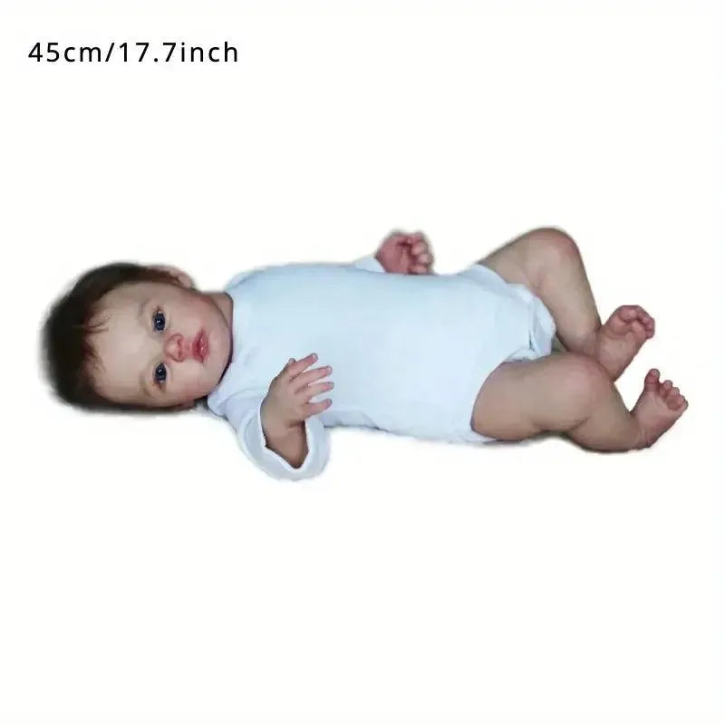 Super-Realistic Premium Reborn Baby Boy Doll (60 cm) - Bear Hugs