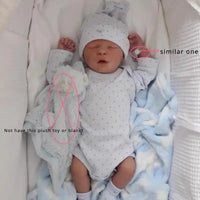 Super-Realistic Premium Reborn Baby Boy Doll (60 cm) - Bear Hugs