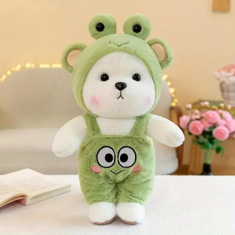 Super Soft Frog and Duck Lena Bear Plushie - Bear Hugs