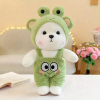 Super Soft Frog and Duck Lena Bear Plushie - Bear Hugs