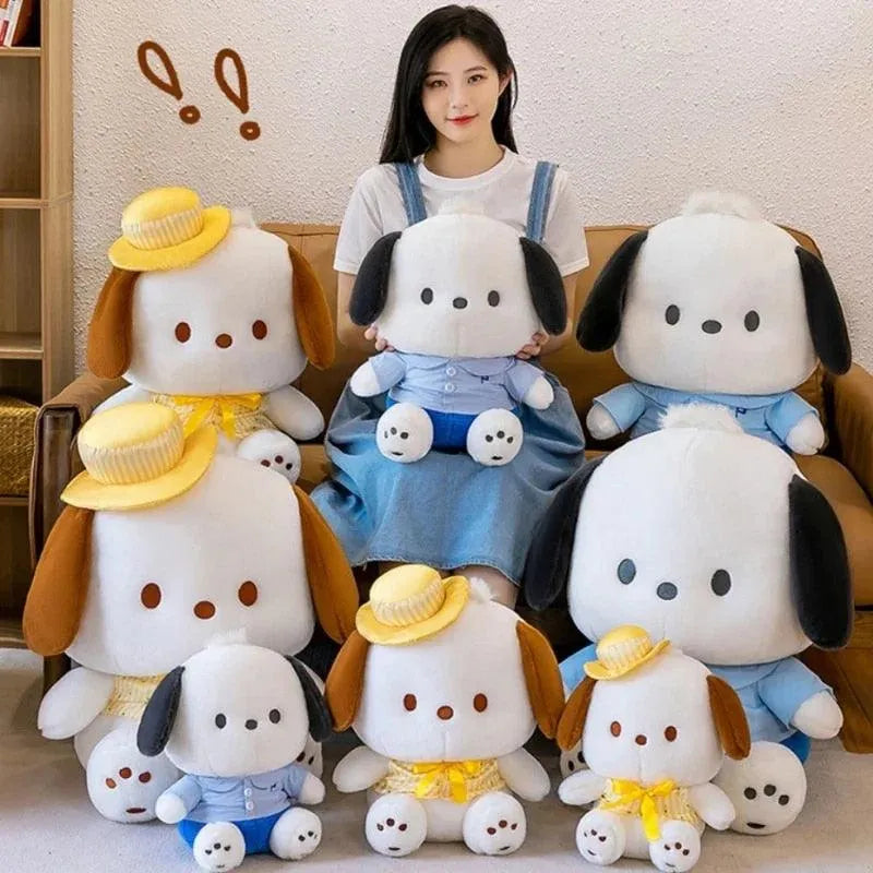 Super Soft Sanrio Pochacco Plushie - Bear Hugs