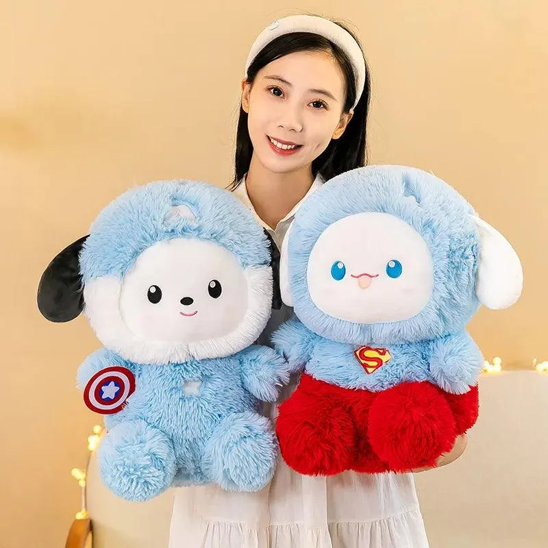 Superhero Cinnamoroll Plushie - Bear Hugs