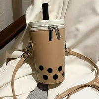 Sweet 3D Harajuku Milk Tea Design Bag - Bear Hugs