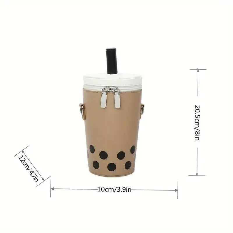 Sweet 3D Harajuku Milk Tea Design Bag - Bear Hugs