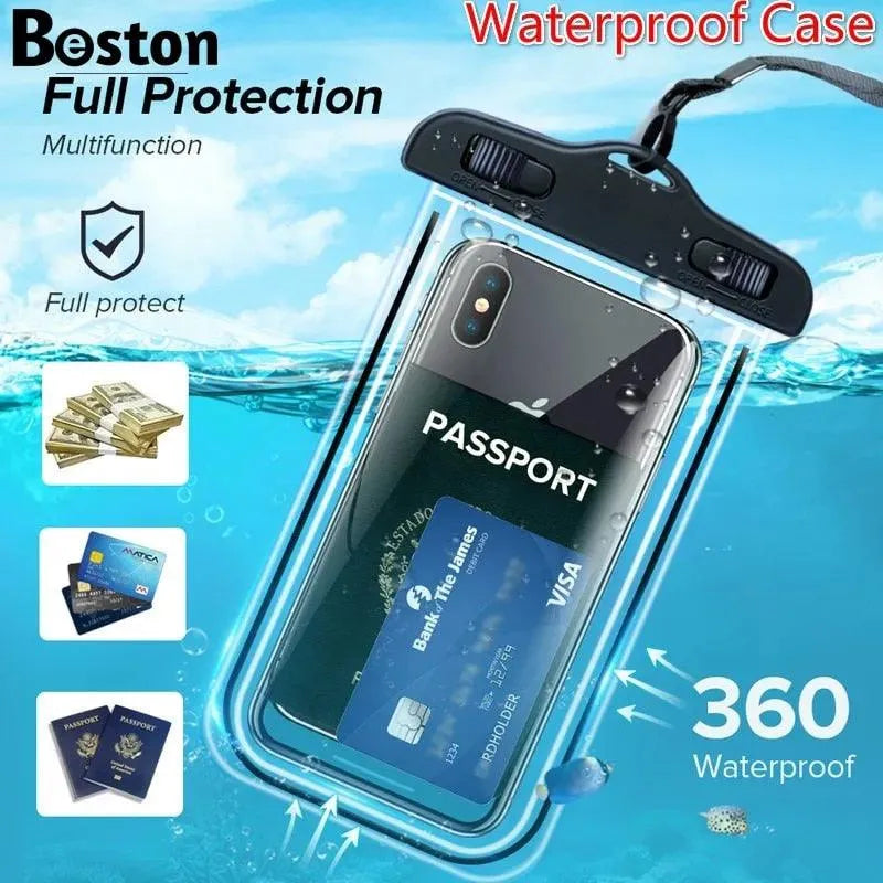 Swimming Bag Waterproof Phone Case - Bear Hugs