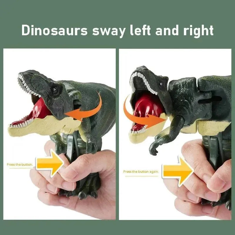 Swinging and Roaring Handheld Dinosaur - Bear Hugs