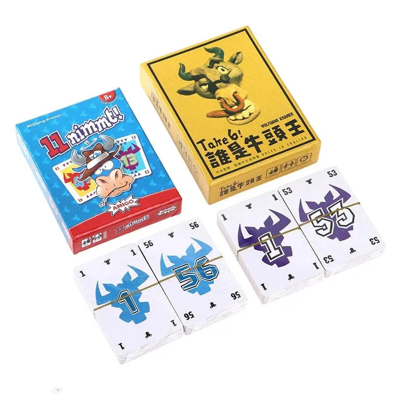 Take 6 and 11 Nimmt Card Game - Bear Hugs