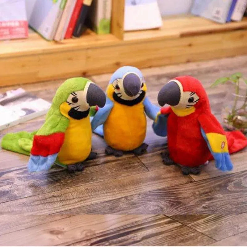 Talking & Dancing Parrot Plushie - Bear Hugs