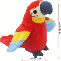 Talking & Dancing Parrot Plushie - Bear Hugs