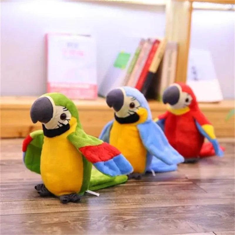 Talking & Dancing Parrot Plushie - Bear Hugs