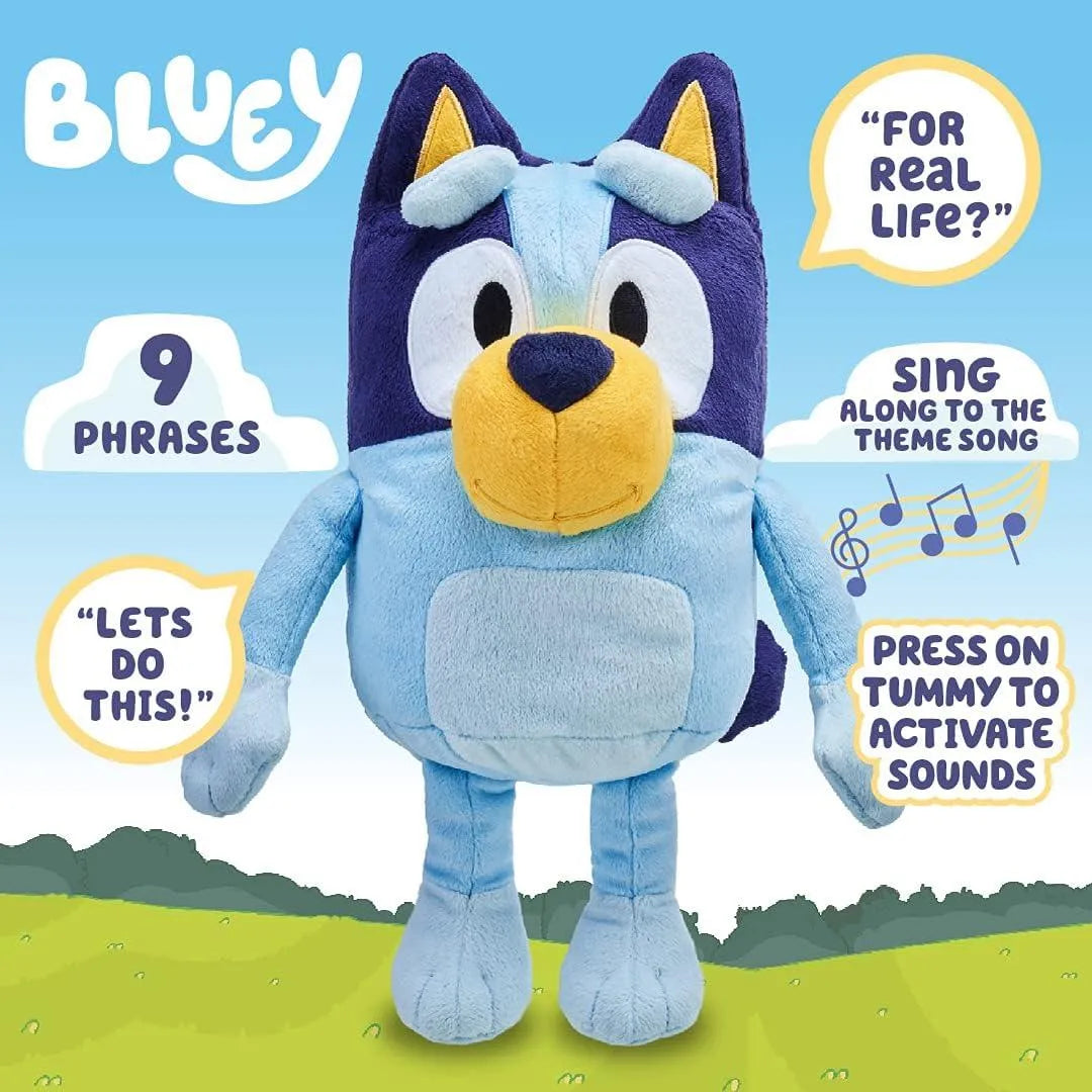 Talking Bluey & Bingo Plush Doll (30 cm) - Bear Hugs