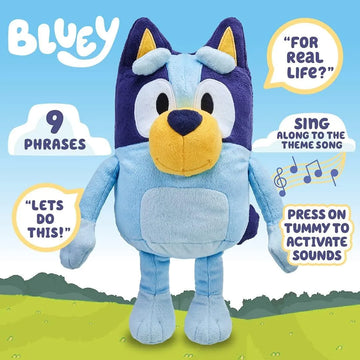 Talking Bluey & Bingo Plush Doll (30 cm) - Bear Hugs