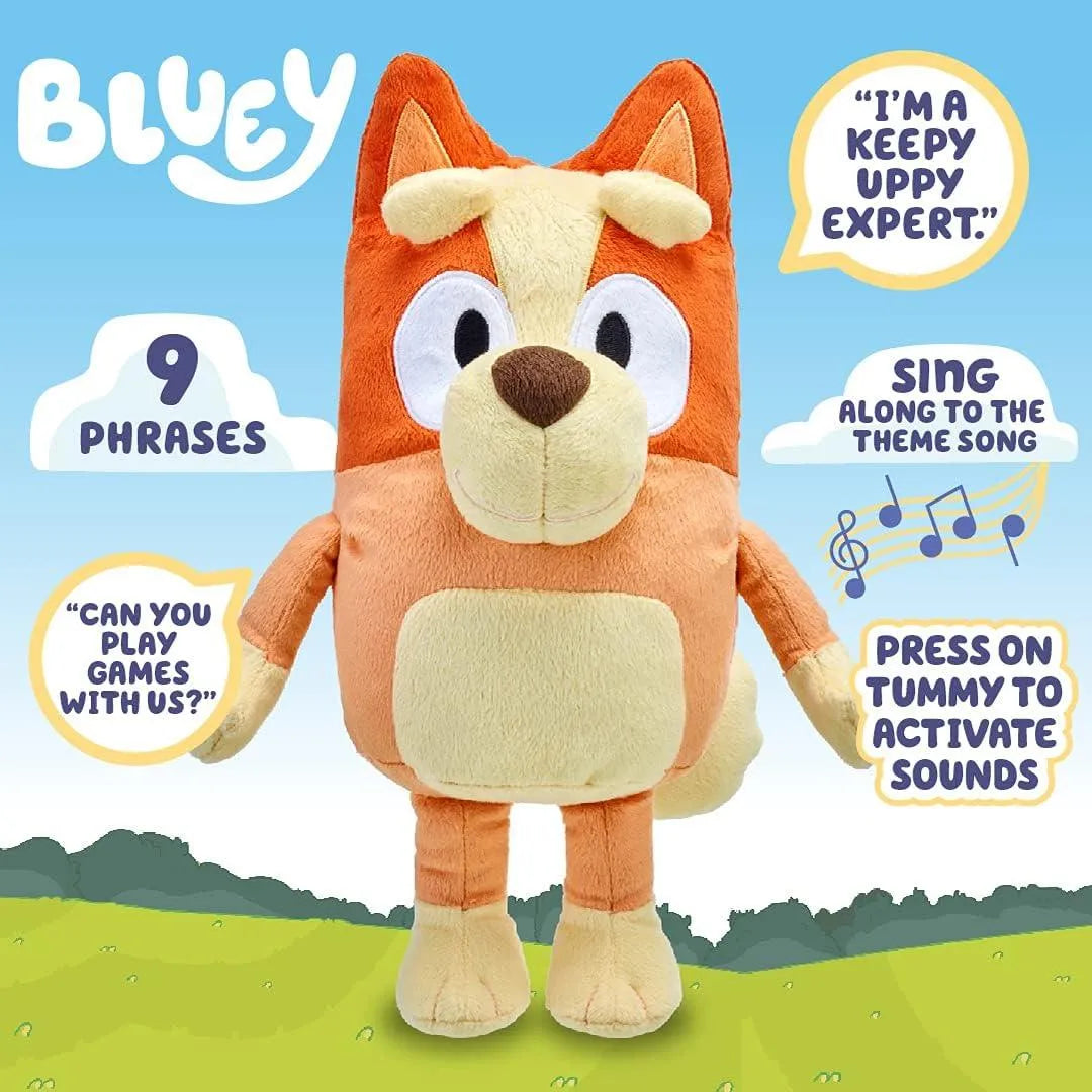 Talking Bluey & Bingo Plush Doll (30 cm) - Bear Hugs