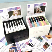 Taylor Swift Piano Calendar with Musical Sheets - Bear Hugs