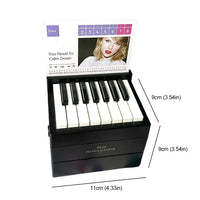 Taylor Swift Piano Calendar with Musical Sheets - Bear Hugs