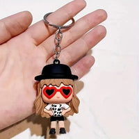 Taylor Swift Silicon Keychain - Bear Hugs