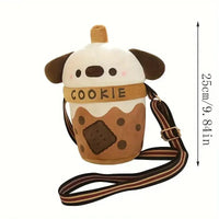 Tea Cup Dog Bag Plushie - Bear Hugs