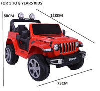 Thar Style Big Battery Powered Kids Jeep - Bear Hugs