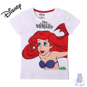 The Little Mermaid Print Crew-Neck T-shirt - Bear Hugs