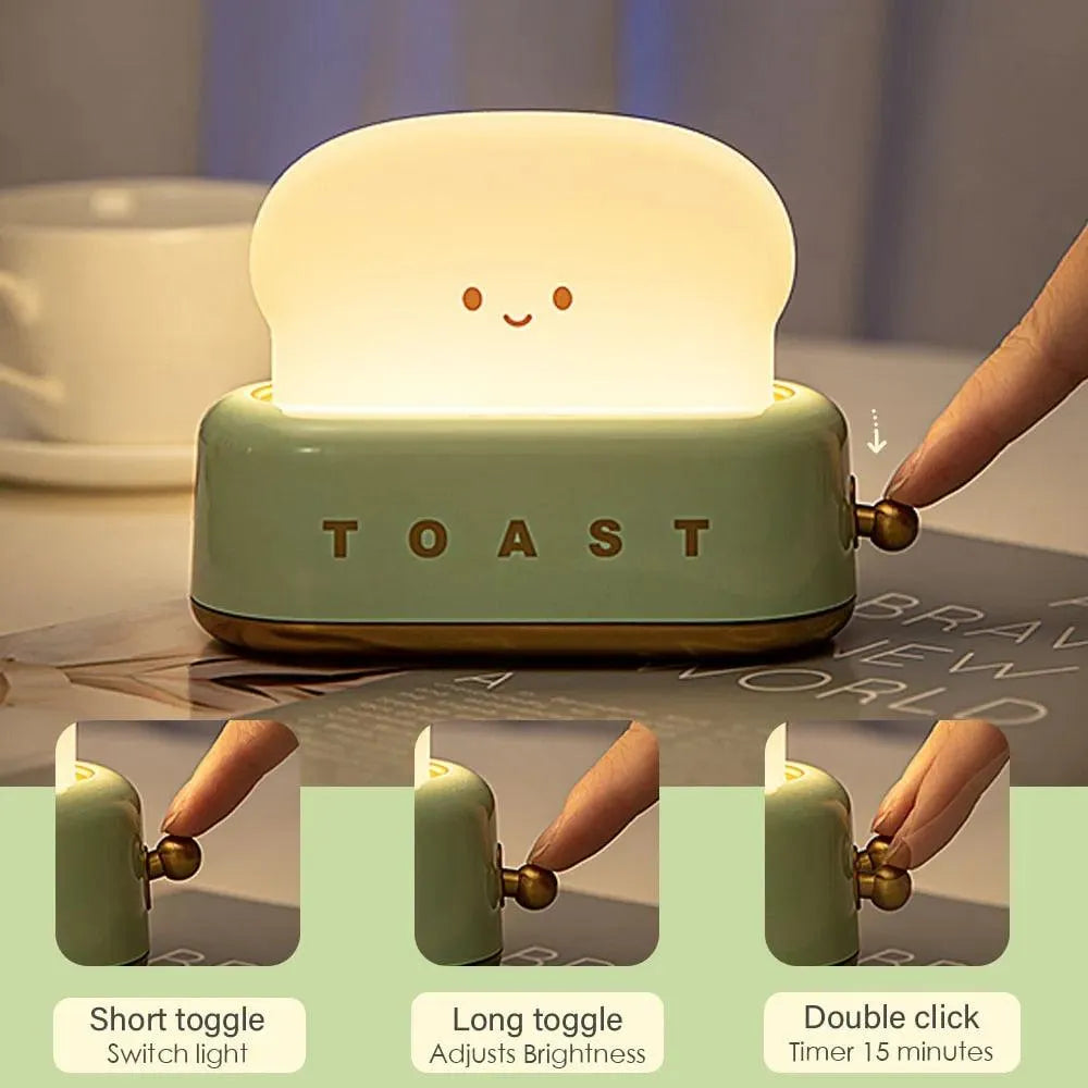 Toast Bread Night Lamp - Bear Hugs