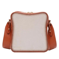 Toast PU Leather Crossbody Bag - Bear Hugs
