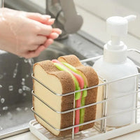 Toast Sandwich Dishwashing Sponge Scrub Wipe - Bear Hugs