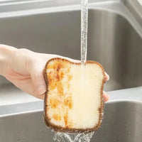 Toast Sandwich Dishwashing Sponge Scrub Wipe - Bear Hugs