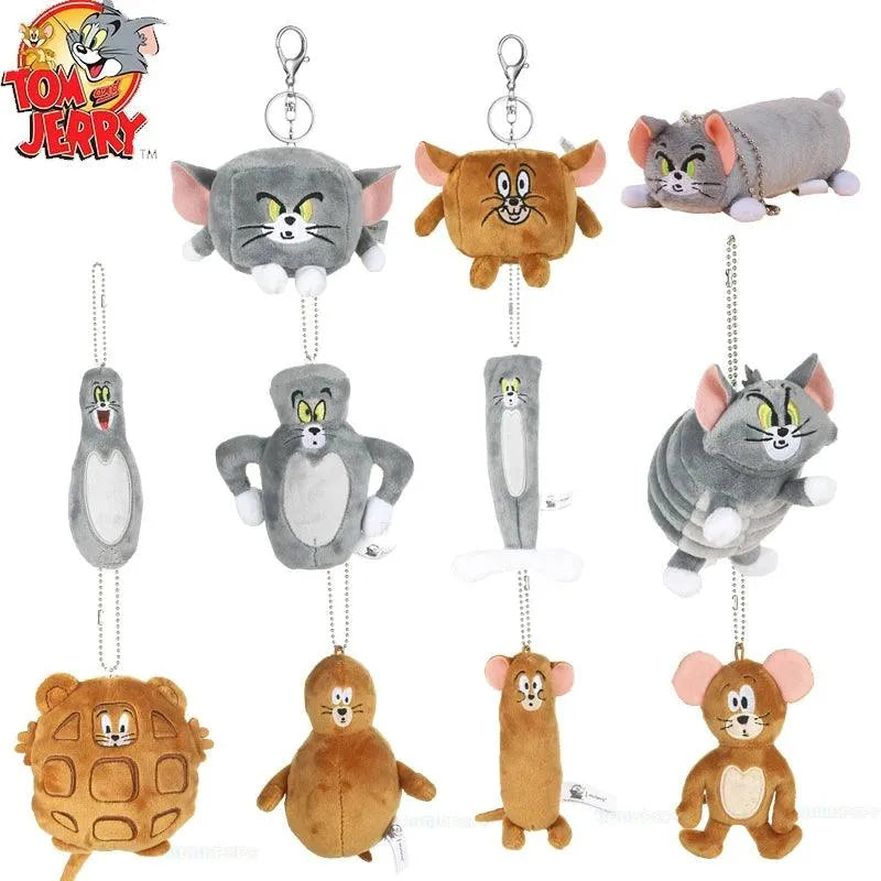 Tom & Jerry Deformation Plush Keychain - Bear Hugs