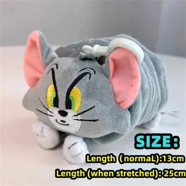 Tom & Jerry Deformation Plush Keychain - Bear Hugs