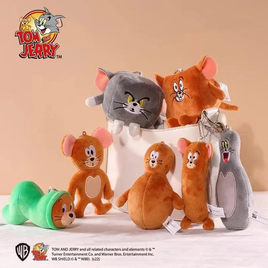 Tom & Jerry Deformation Plush Keychain - Bear Hugs