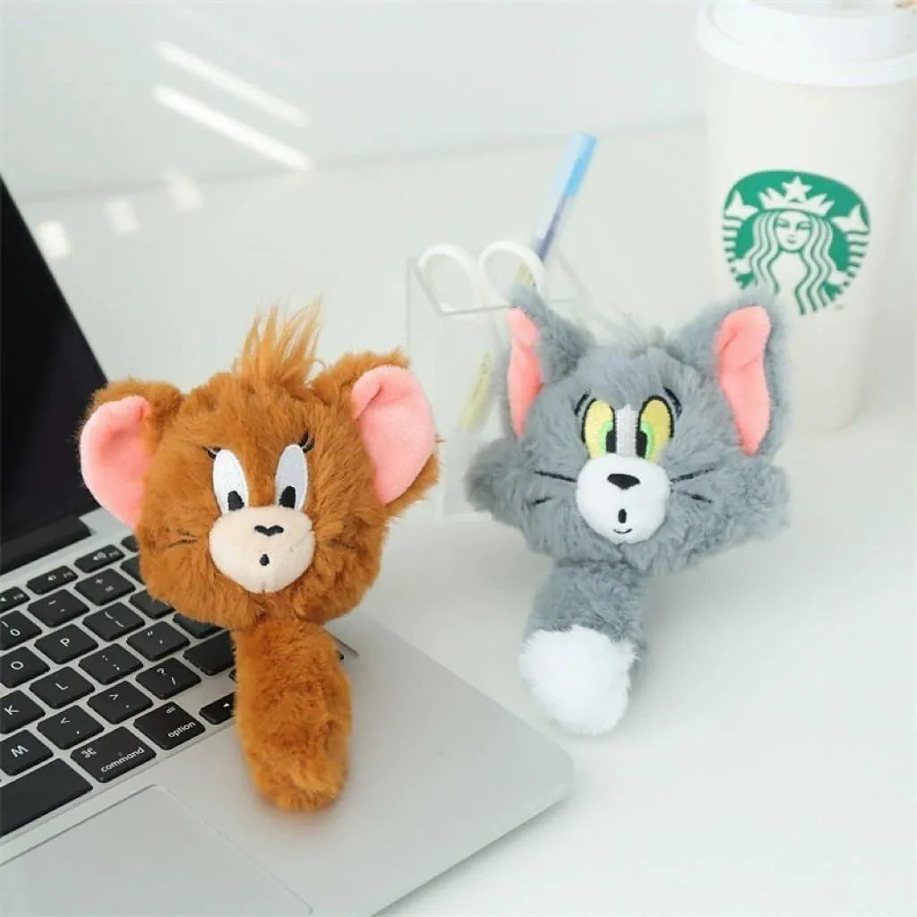 Tom & Jerry Vibrating Plush Keychain - Bear Hugs