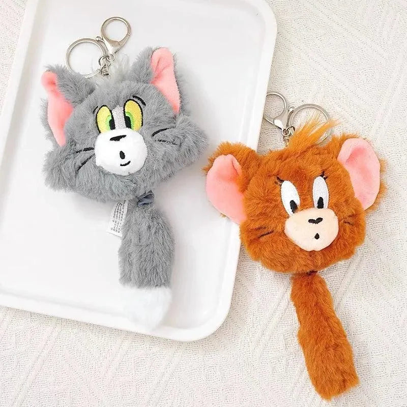 Tom & Jerry Vibrating Plush Keychain - Bear Hugs