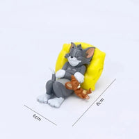 Tom Cat and Jerry Mouse Mini Car Ornament - Bear Hugs