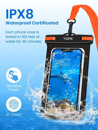 TOPK E01 Waterproof Phone Pouch - Bear Hugs