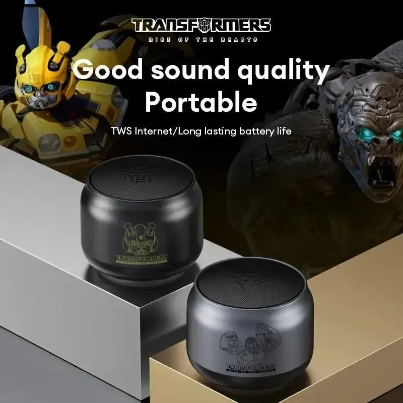 TRANSFORMERS TF-Y01 Portable Music Stereo Wireless Bass Speaker - Bear Hugs