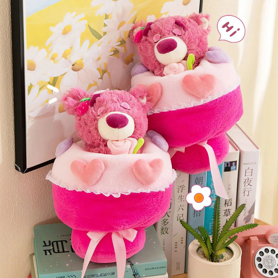 Transforming Lotso Bear Plush Bouquet - Bear Hugs