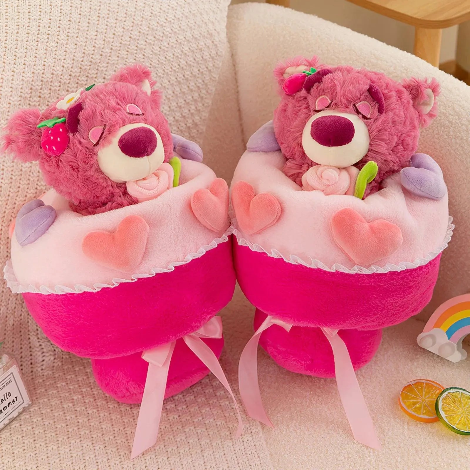 Transforming Lotso Bear Plush Bouquet - Bear Hugs