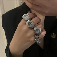 Trendy Finger Ring Watch - Bear Hugs