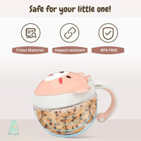 Tritan Premium Baby Snack Cup - Bear Hugs