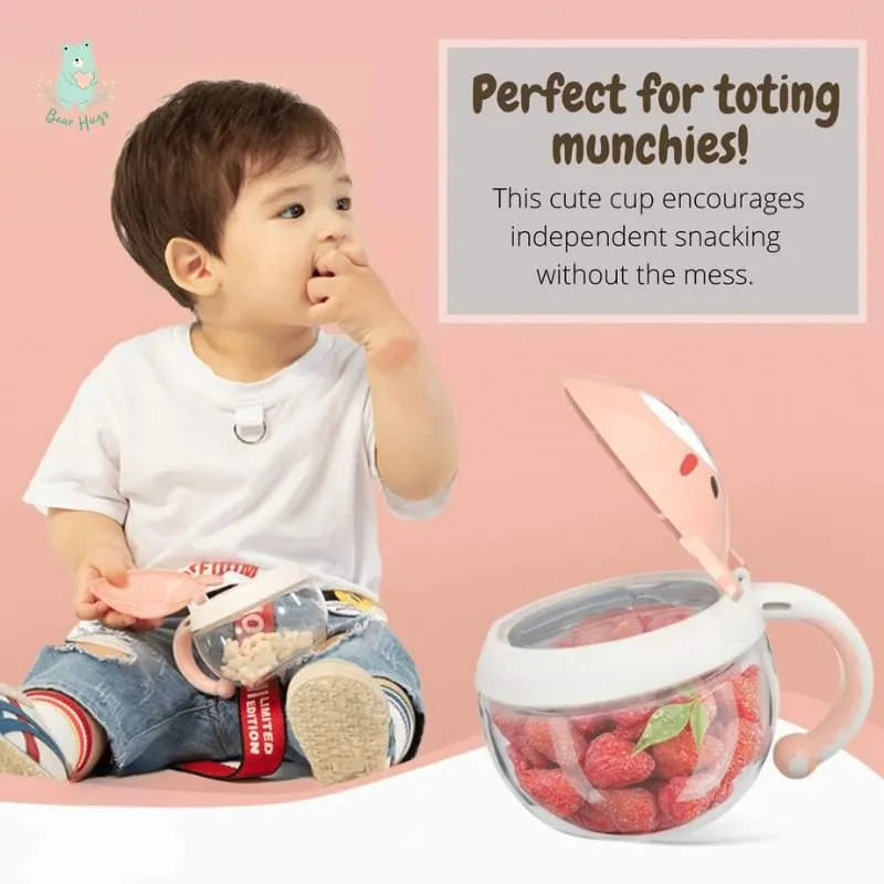 Tritan Premium Baby Snack Cup - Bear Hugs