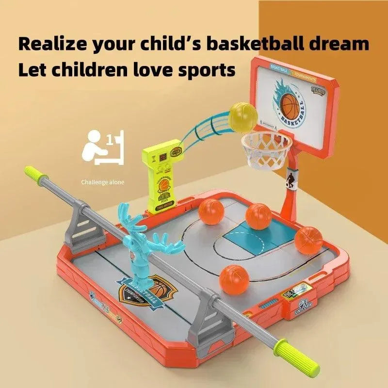 Two-Player Desktop Fooseball Style Basketball - Bear Hugs