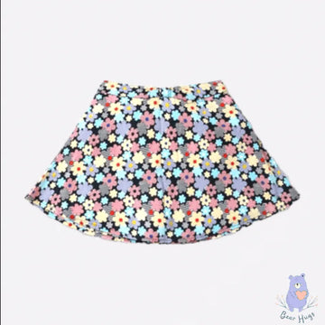 UCB Floral Print A-line Skirt - Bear Hugs