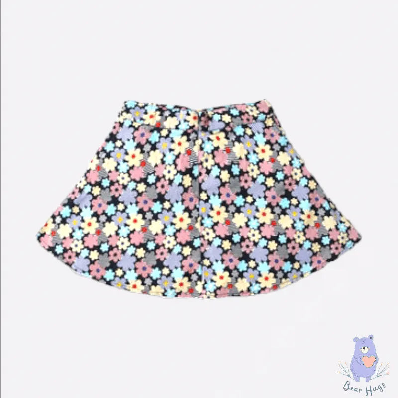 UCB Floral Print A-line Skirt - Bear Hugs