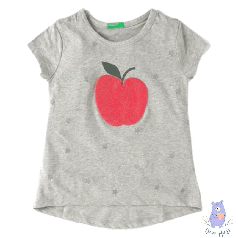 UCB Round-Neck T-shirt with Applique - Bear Hugs