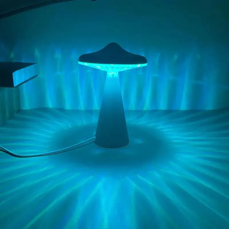 UFO Alienship Colour Changing Night Lamp - Bear Hugs