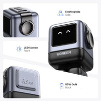 UGREEN 65W Mini Robot GAN Charger - Bear Hugs