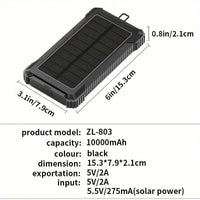 Ultimate Portable Solar Power Bank (10000 mAh) - Bear Hugs